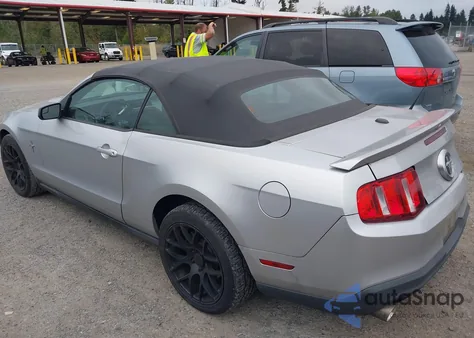 2011 Ford Mustang V6 Premium from USA, damaged, VIN 1ZVBP8EM7B5124364